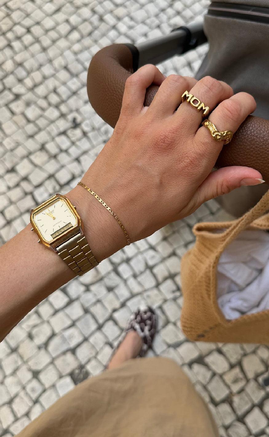 Smykkeli Copenhagen Armbånd - Christel - Gold Colour
