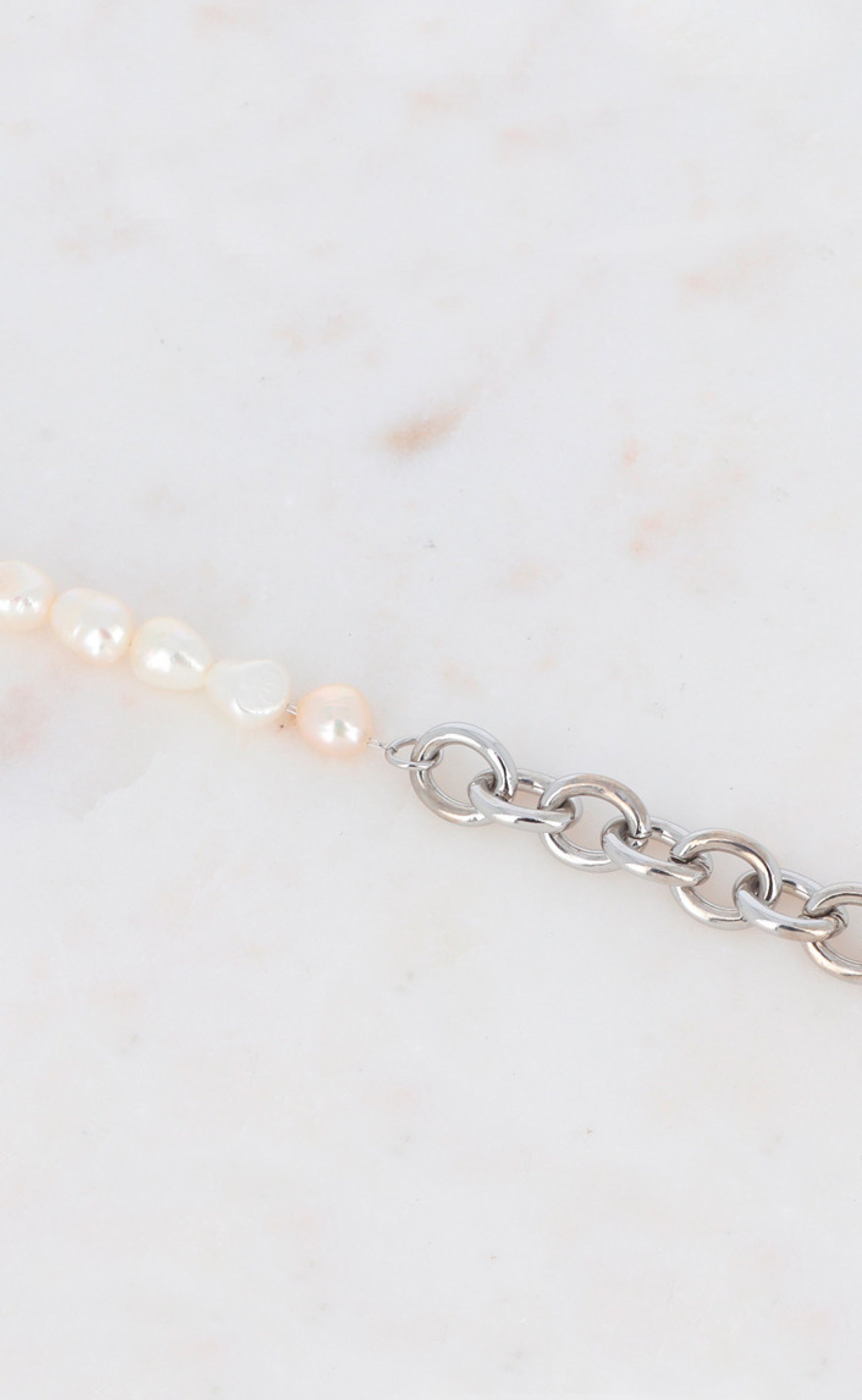 Smykkeli Copenhagen Armbånd - Paris -  Silver w. Freshwater Pearls