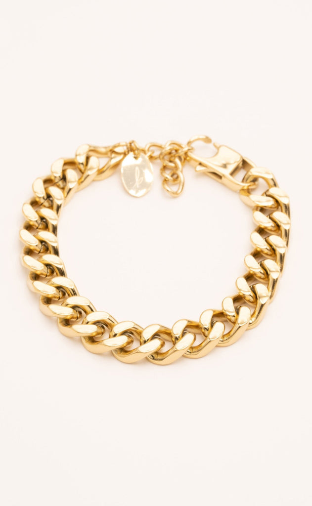 Smykkeli Copenhagen Armbånd - Venice - Gold Chain