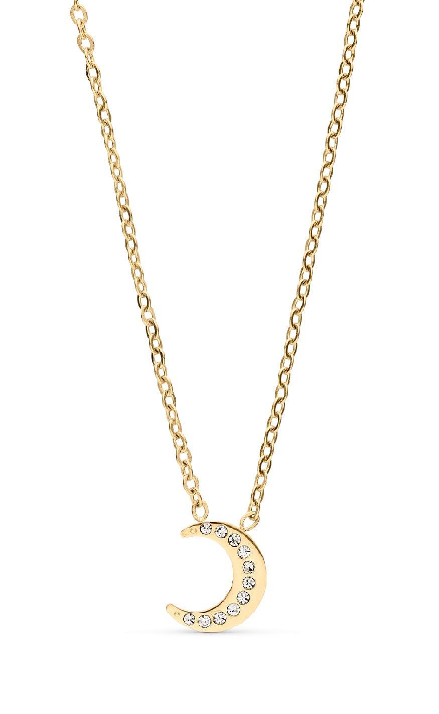 Smykkeli Copenhagen Halskæde - Havana Moon - Gold Colour