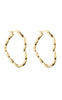 Smykkeli Copenhagen Øredobber - Big Heart - Gold Colour