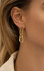 Smykkeli Copenhagen Øreringer - Cairo - Gold Hammered