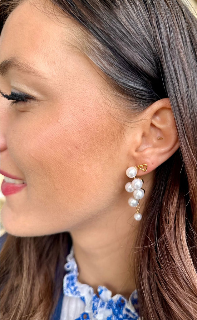 Smykkeli Copenhagen Øreringer - Capri - Pearl