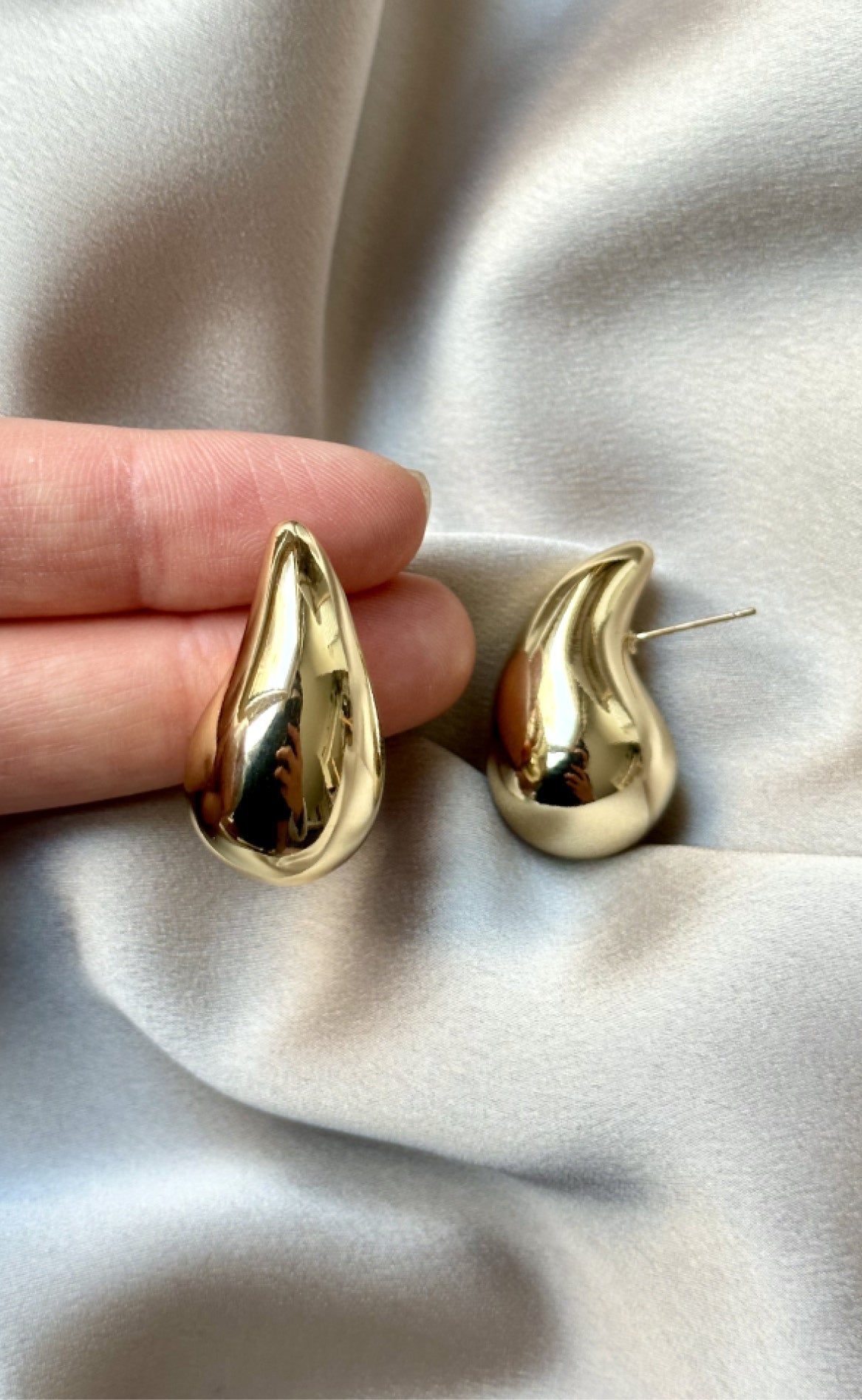 Smykkeli Copenhagen Øreringer - Dakota Drop - Gold