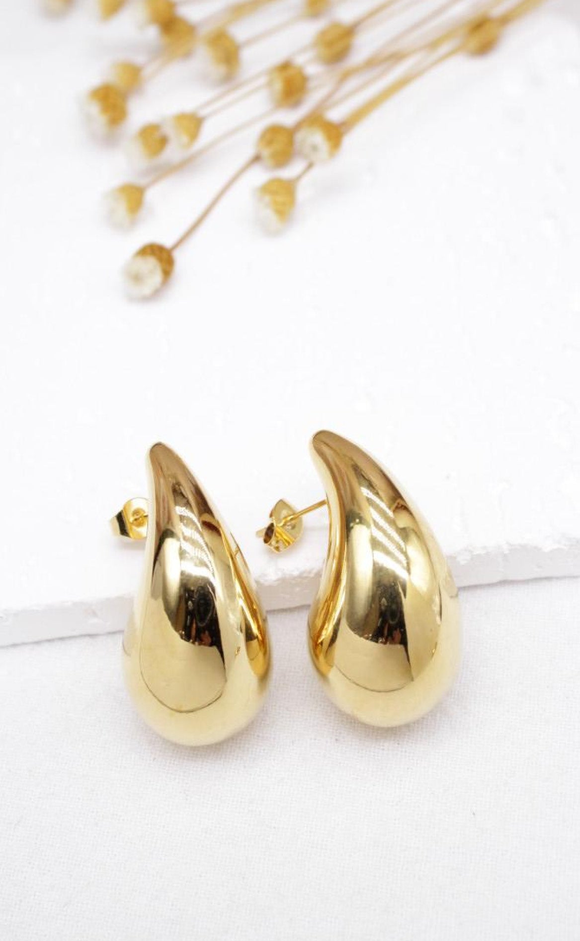 Smykkeli Copenhagen Øreringer - Dakota Drop - Gold