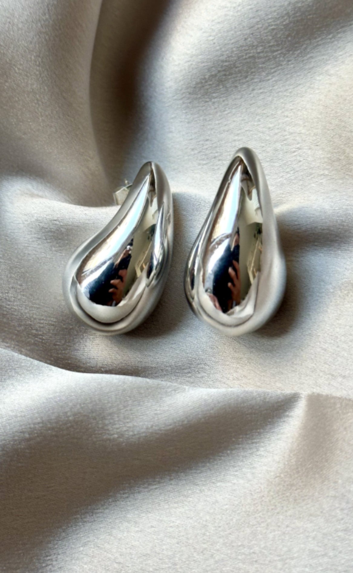 Smykkeli Copenhagen Øreringer - Dakota Drop - Silver