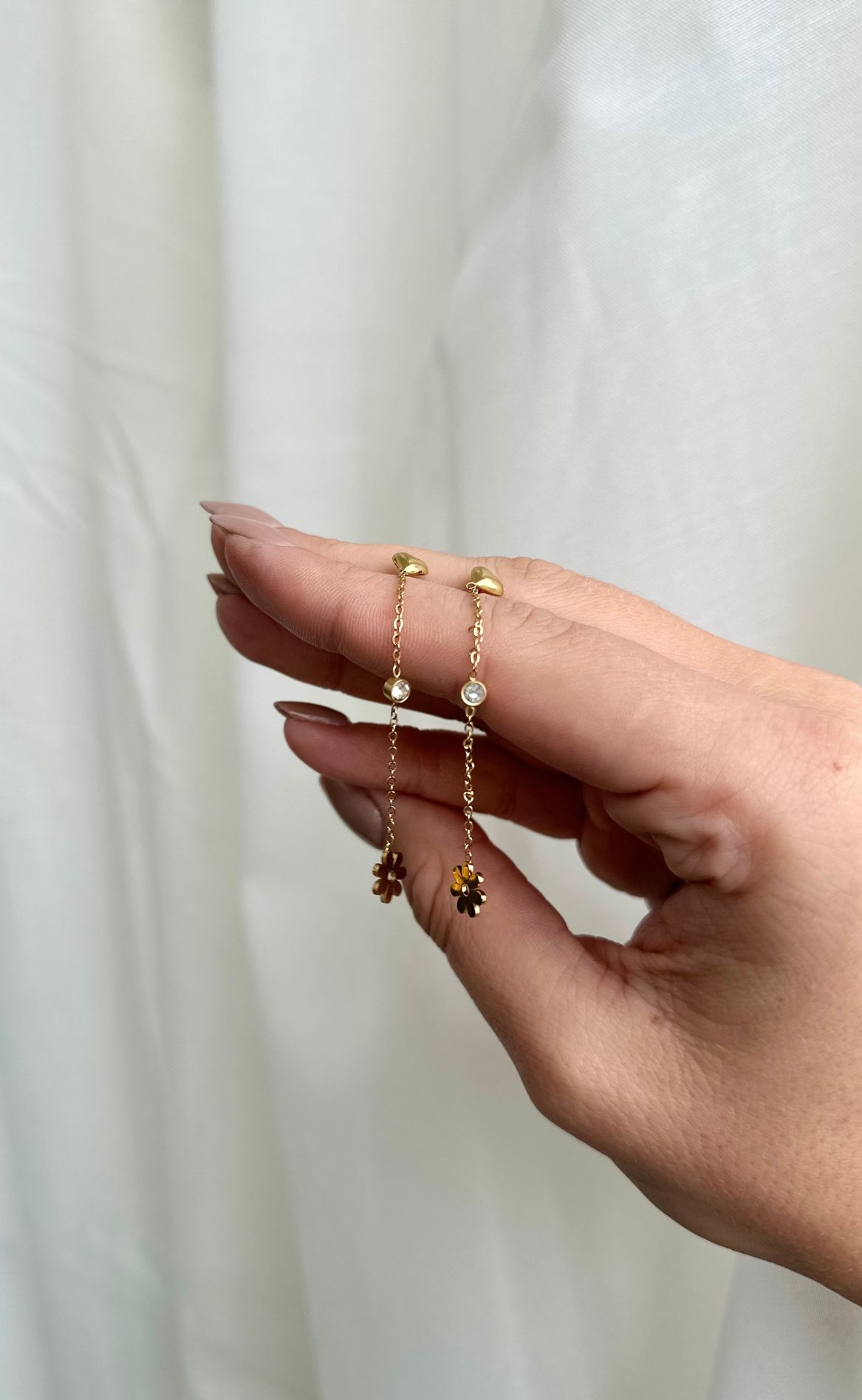 Smykkeli Copenhagen Øreringer - Giza Dangling - Gold