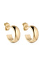Smykkeli Copenhagen Øredobber / Hoops - Dubai - Gold Colour