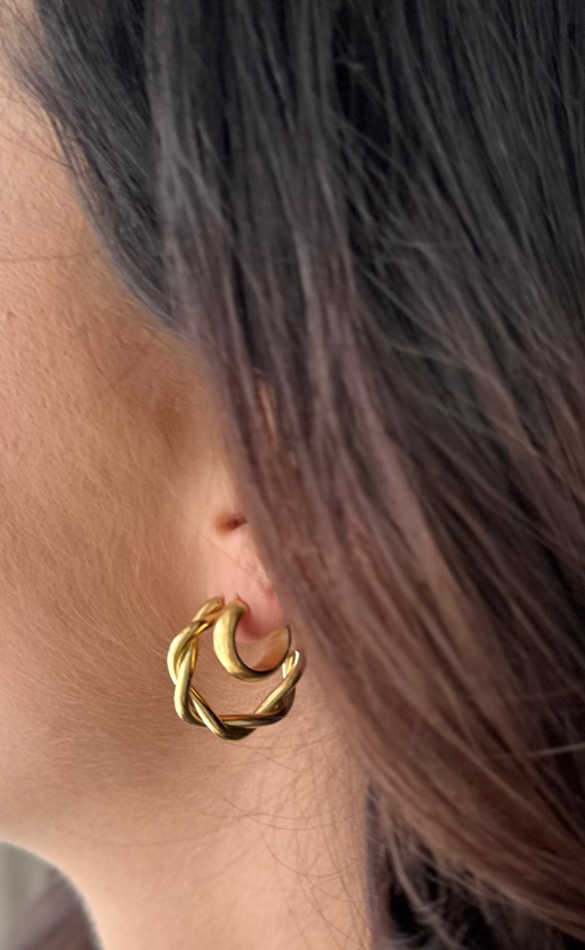 Smykkeli Copenhagen Øreringer / Hoops - Ibiza - Gold