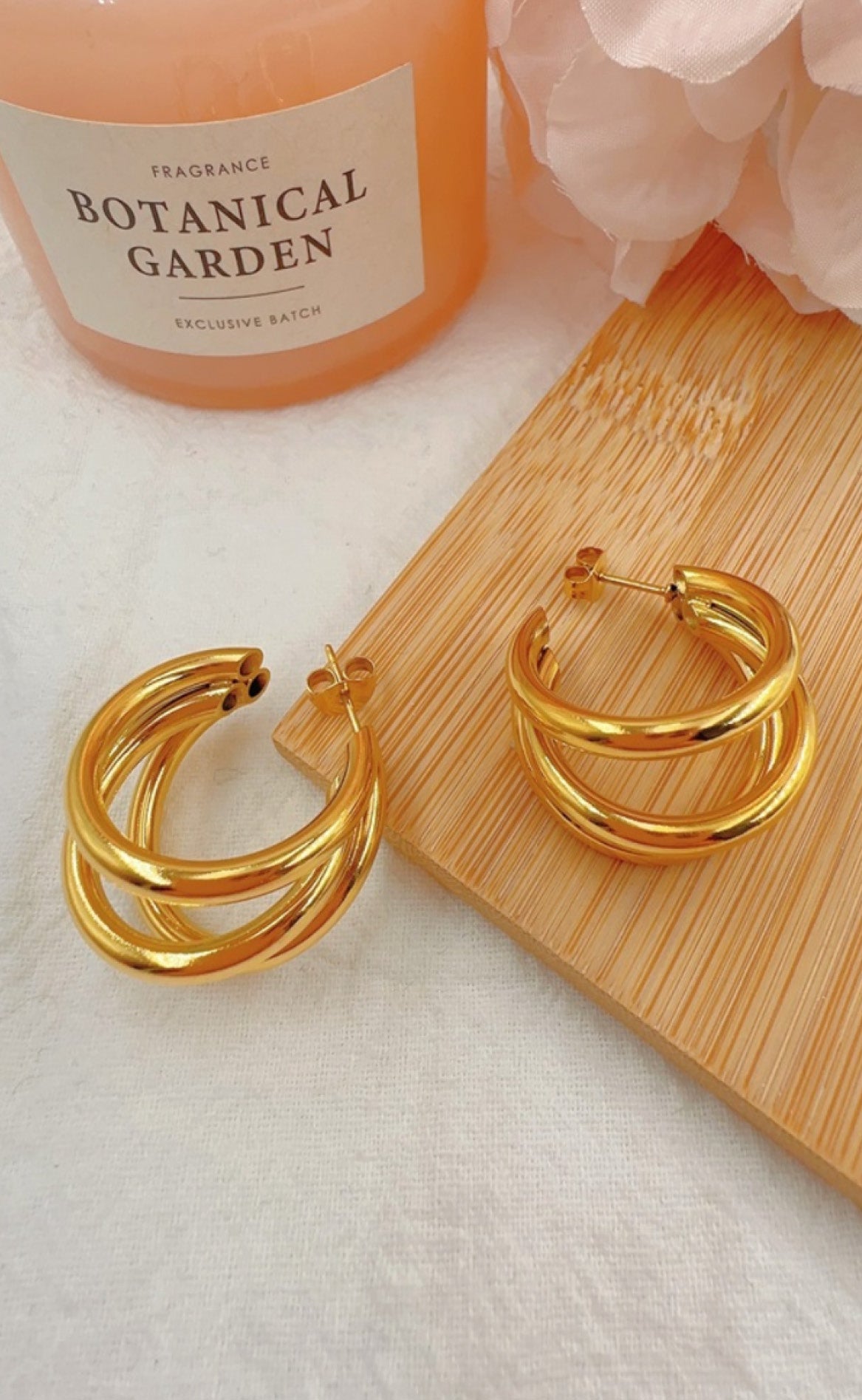 Smykkeli Copenhagen Øreringer / Hoops - Sevilla - Gold