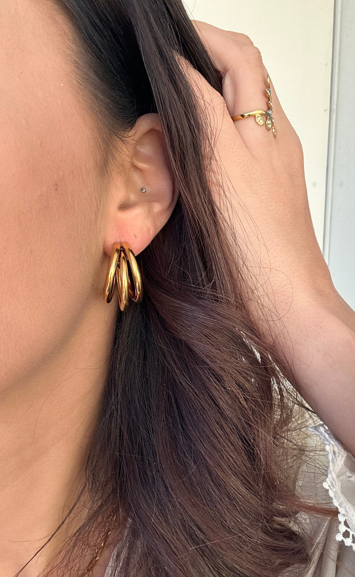 Smykkeli Copenhagen Øreringer / Hoops - Sevilla - Gold