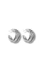 Smykkeli Copenhagen Øredobber / Hoops - Sevilla - Silver Colour