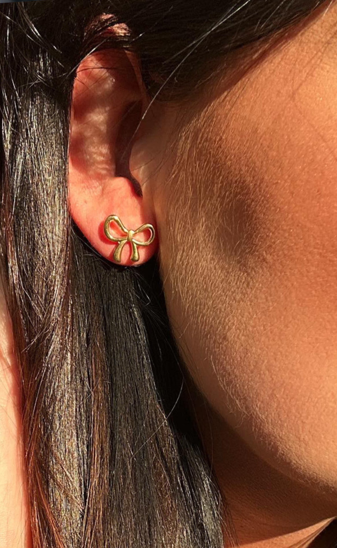 Smykkeli Copenhagen Øreringer - Las Vegas Bow - Gold