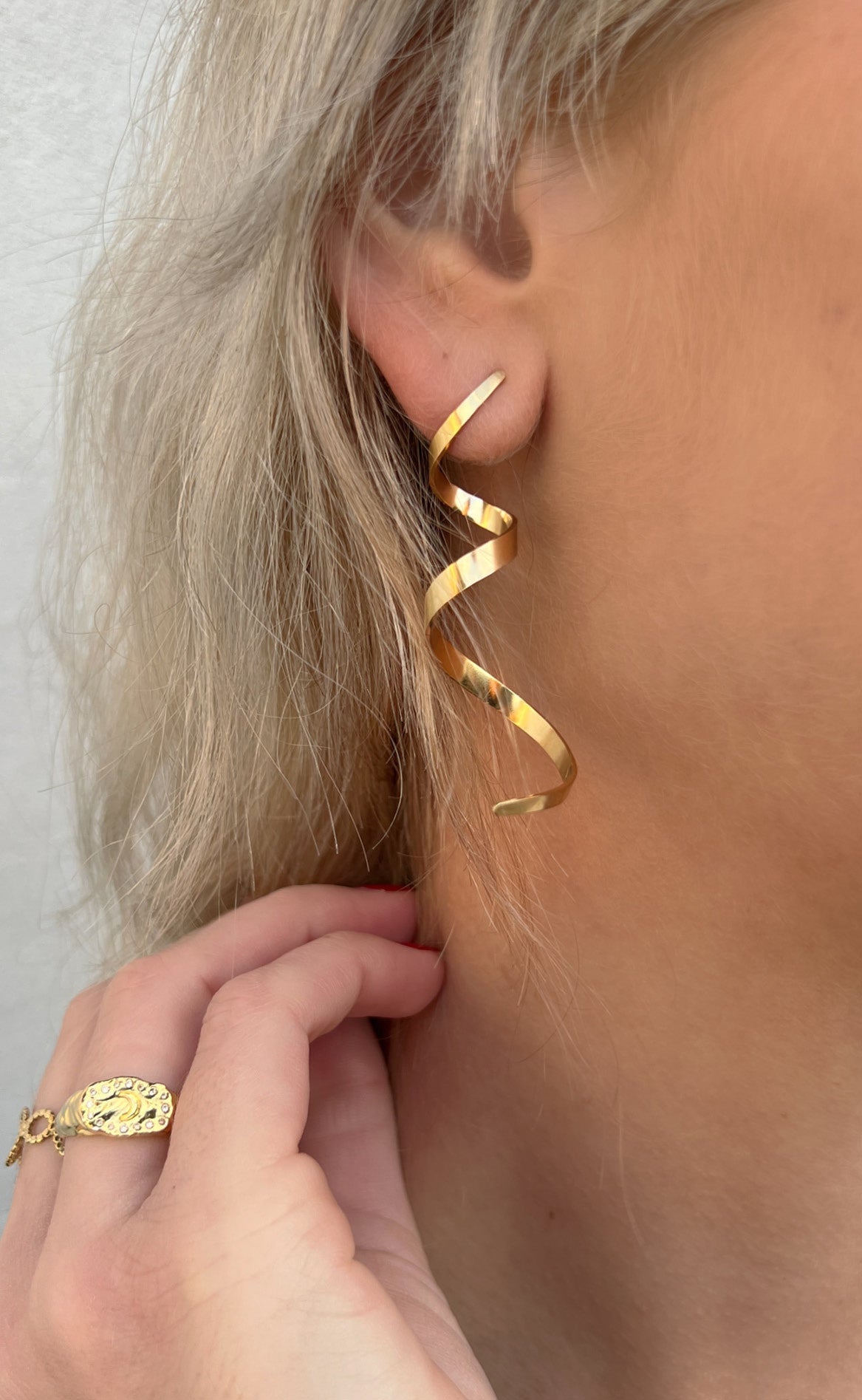 Smykkeli Copenhagen Øreringer - Los Angeles - Gold