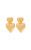 Smykkeli Copenhagen Øreringer - Marseille Heart - Gold