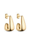 Smykkeli Copenhagen Øredobber - Monaco - Gold Colour