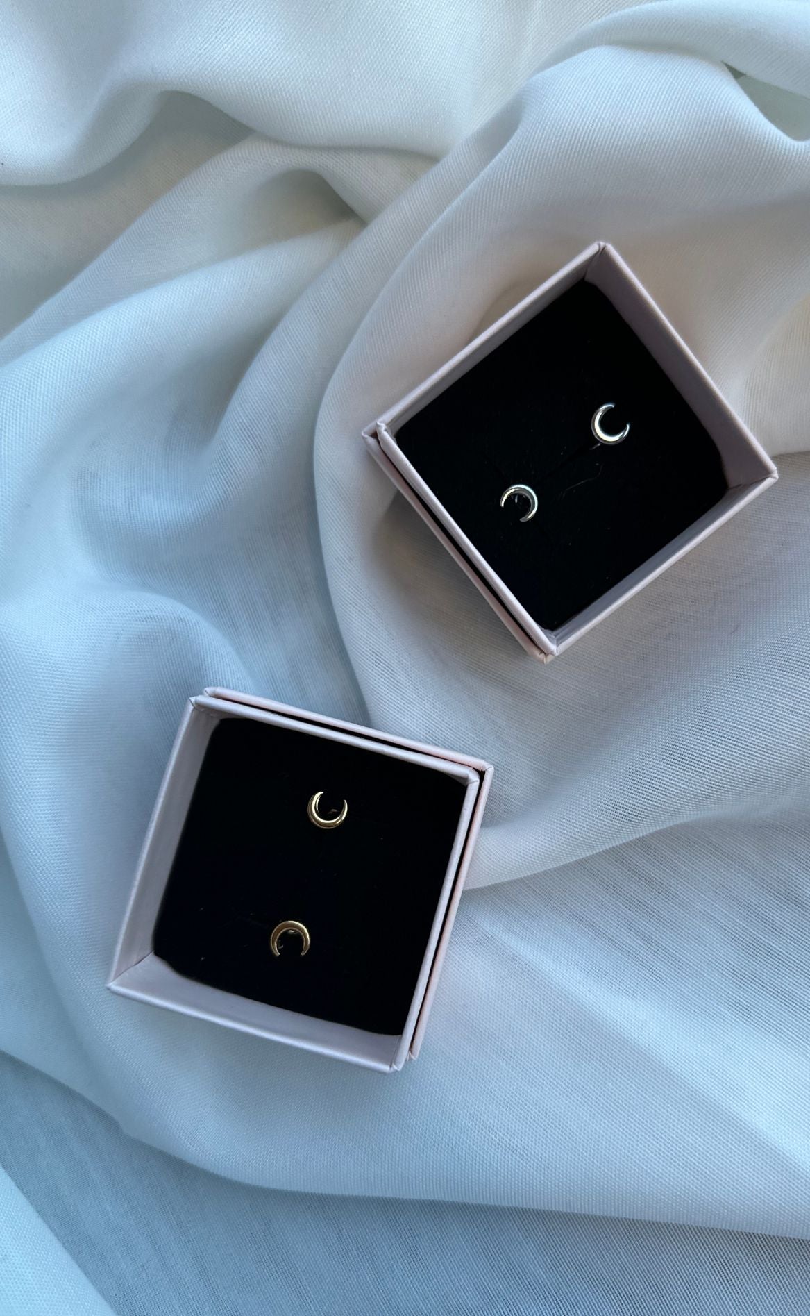Smykkeli Copenhagen Øreringer - Montreal Moon - Silver
