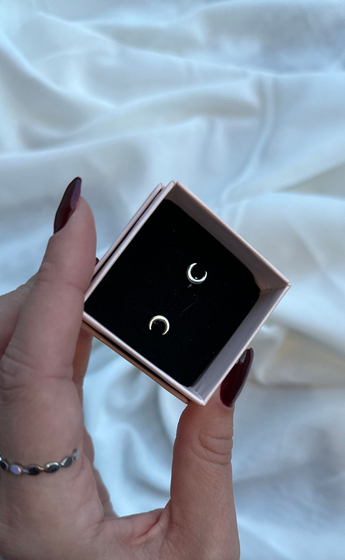 Smykkeli Copenhagen Øreringer - Montreal Moon - Silver