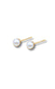 Smykkeli Copenhagen Øredobber - Mumbai - Gold Colour w. Pearl