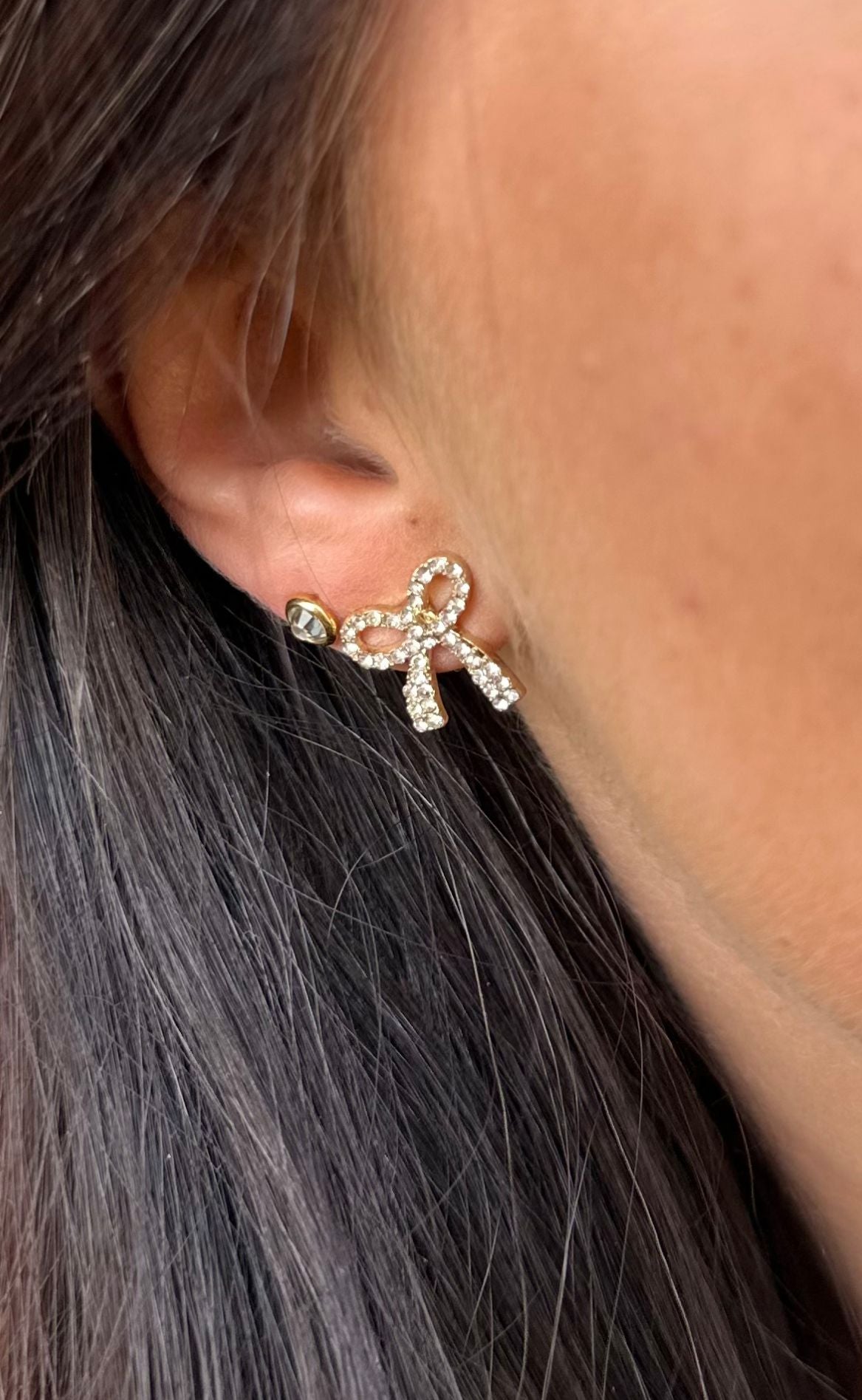 Smykkeli Copenhagen Øreringer - Nara Bow - Gold Colour