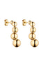 Smykkeli Copenhagen Øredobber - Safina - Gold Colour