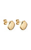 Smykkeli Copenhagen Øredobber - Shell - Gold Colour