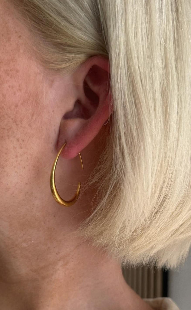 Smykkeli Copenhagen Øreringer - Sif - Gold Colour
