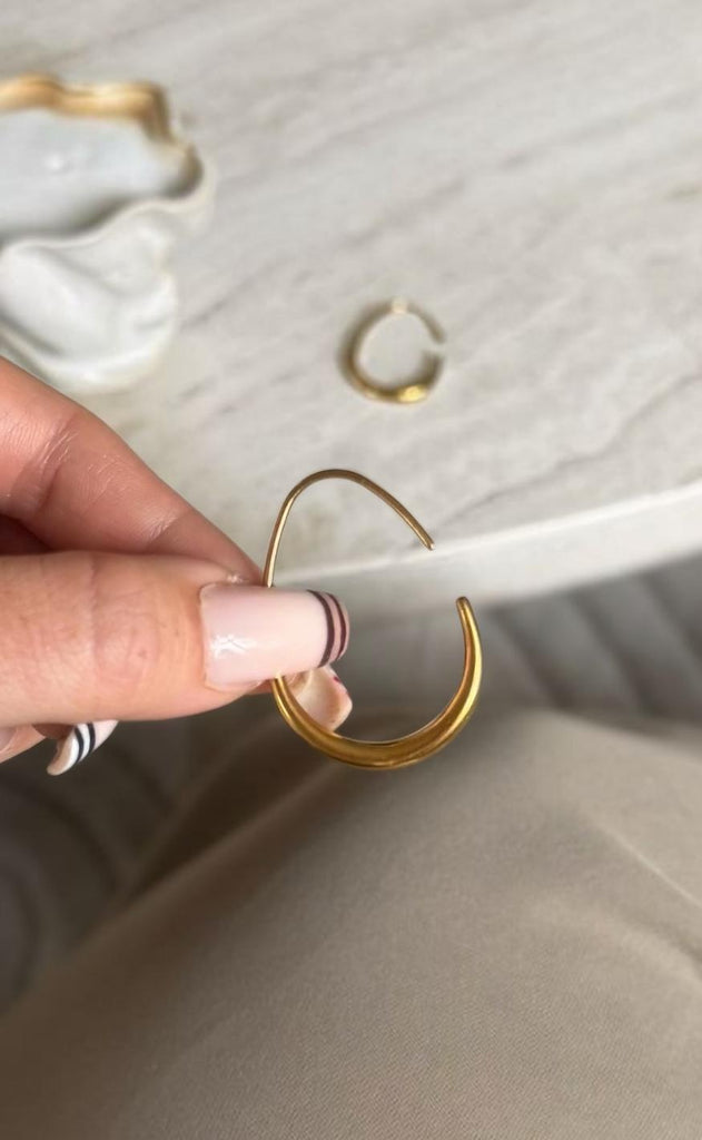 Smykkeli Copenhagen Øreringer - Sif - Gold Colour