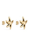 Smykkeli Copenhagen Øredobber - Starfish - Gold Colour