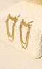 Smykkeli Copenhagen Øreringer - Tirana Moon - Gold