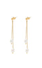 Smykkeli Copenhagen Øredobber - Toledo - Gold Colour w. Pearl