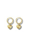 Smykkeli Copenhagen Øredobber/Hoops - Manila Heart - Golden