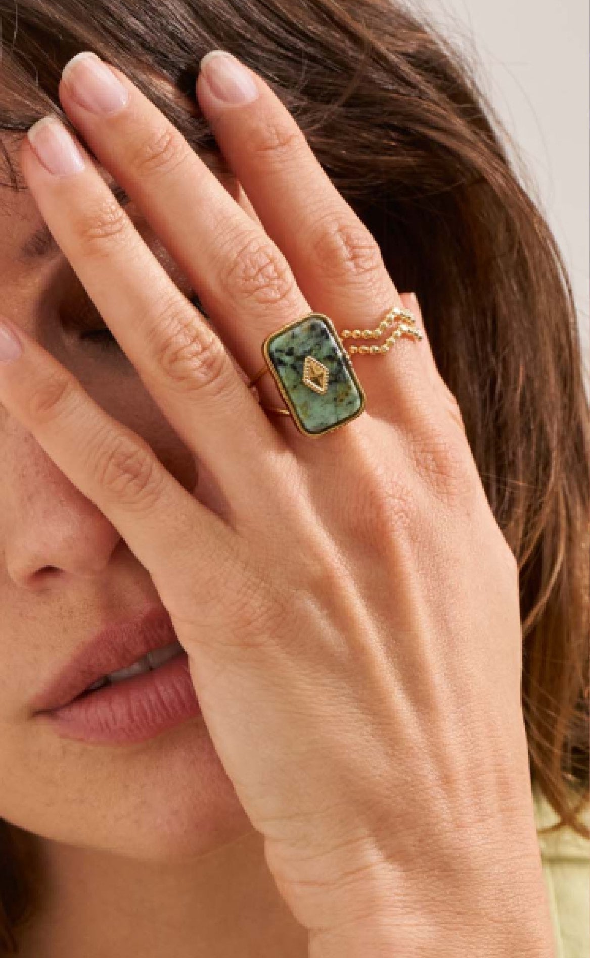 Smykkeli Copenhagen Ring - Bari - Gold