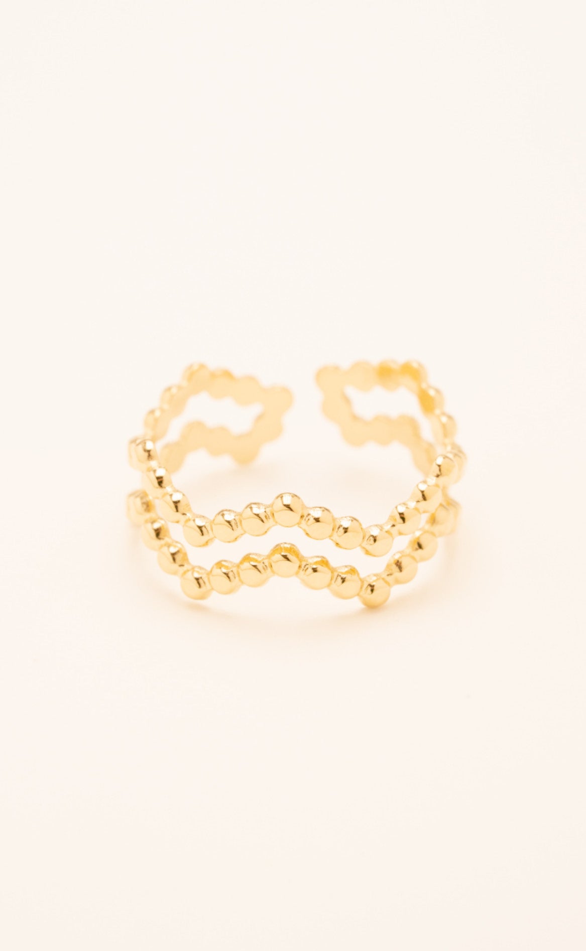 Smykkeli Copenhagen Ring - Bari - Gold