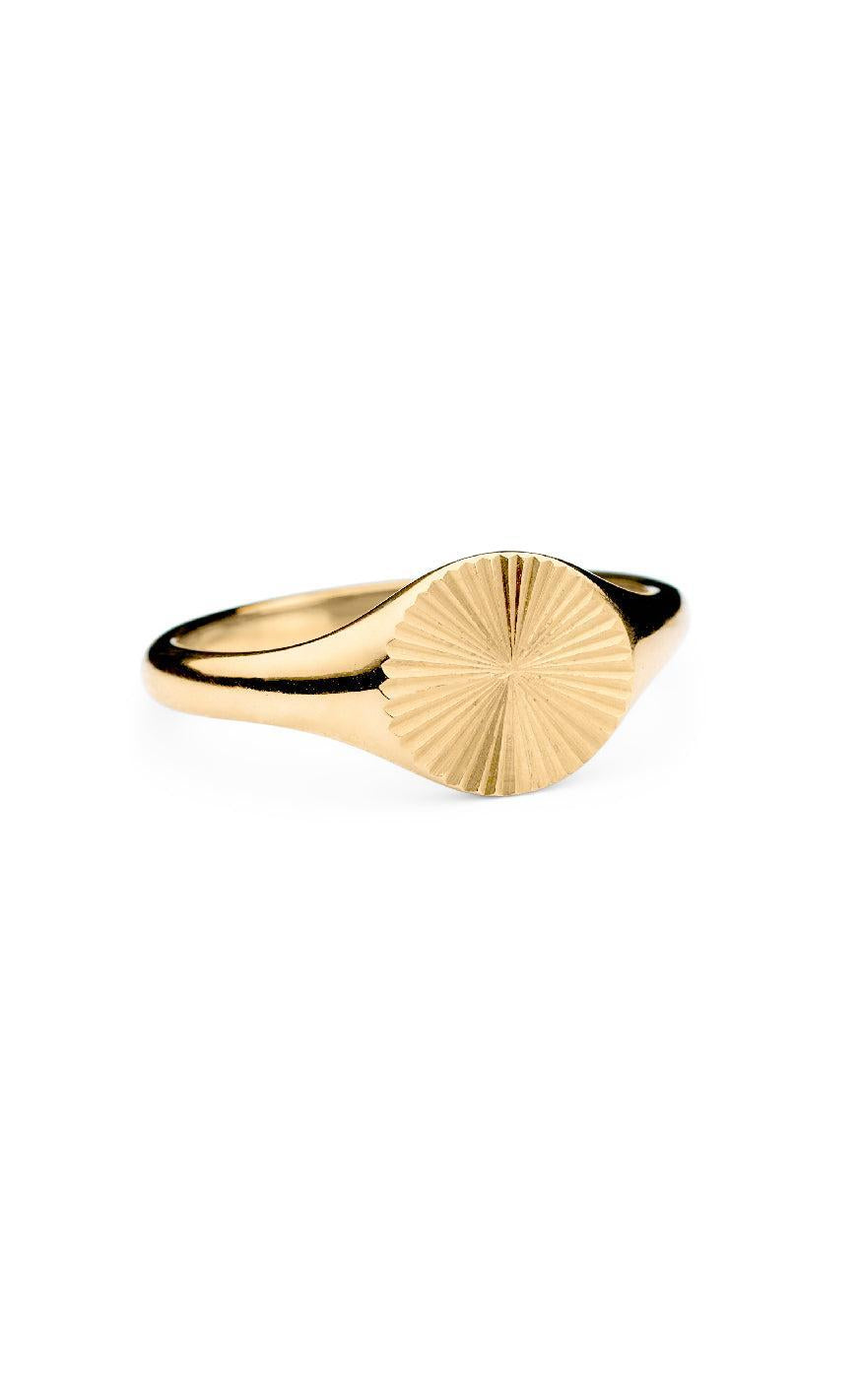 Smykkeli Copenhagen Ring - Brooklyn - Gold Colour