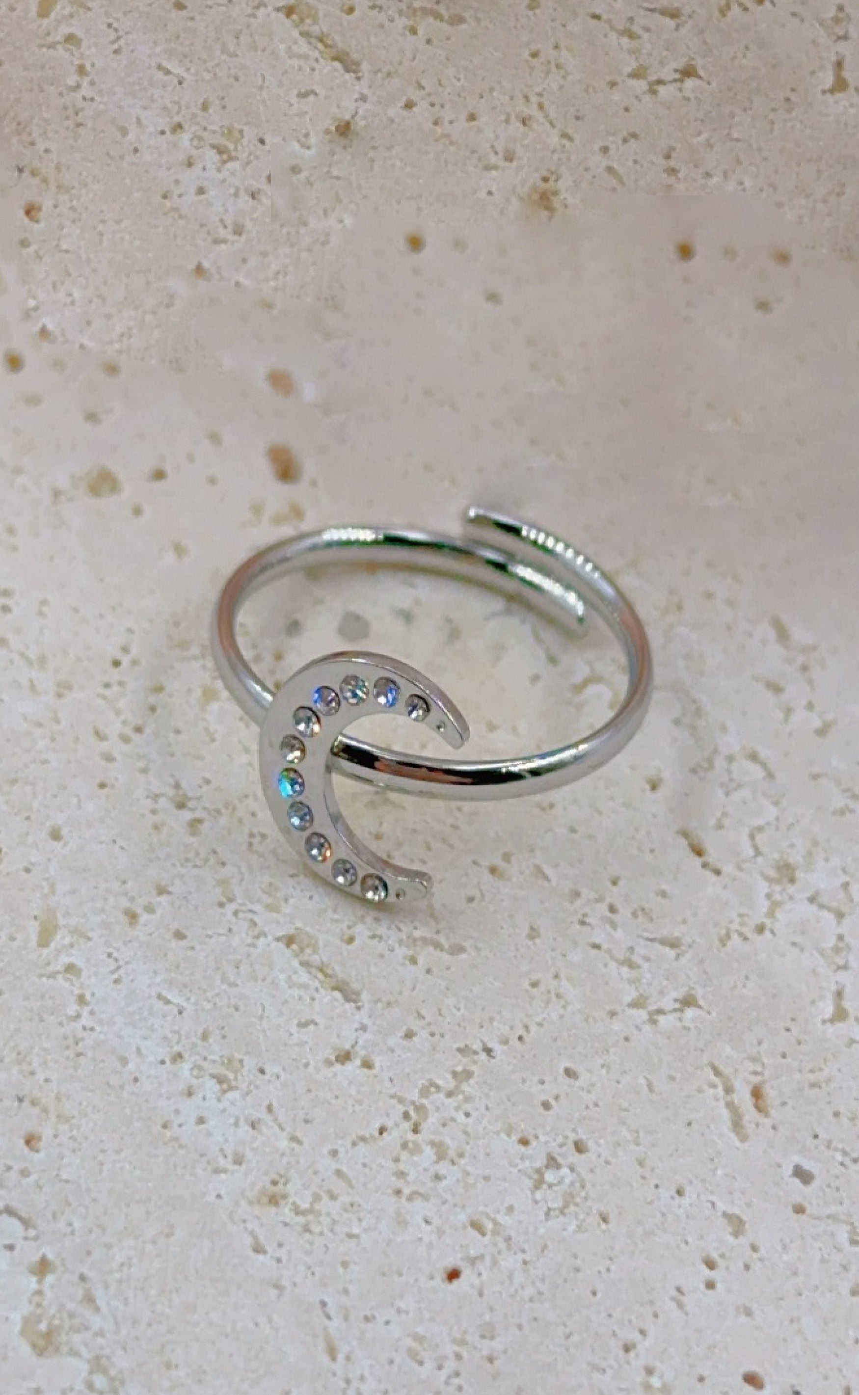 Smykkeli Copenhagen Ring - Havana Moon - Silver
