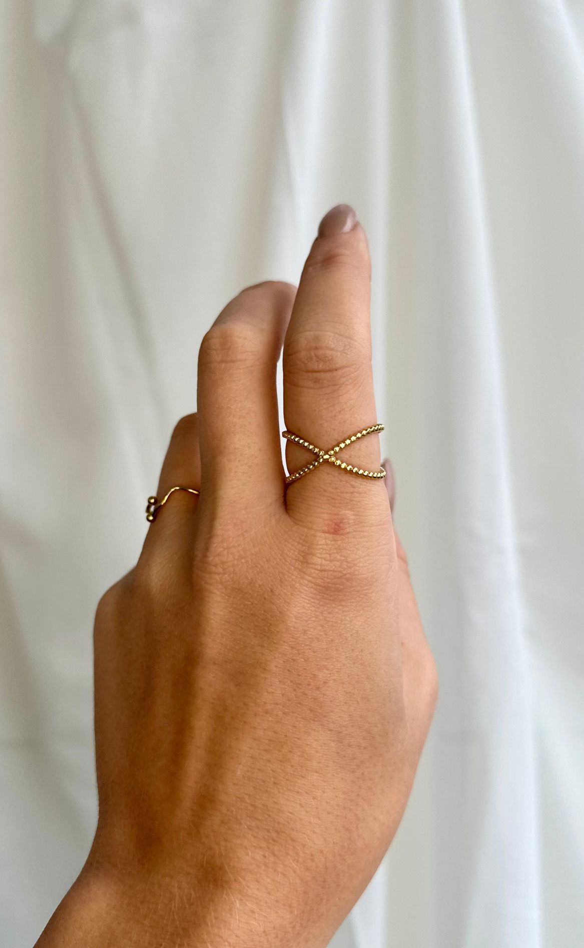 Smykkeli Copenhagen Ring - Larisa - Gold