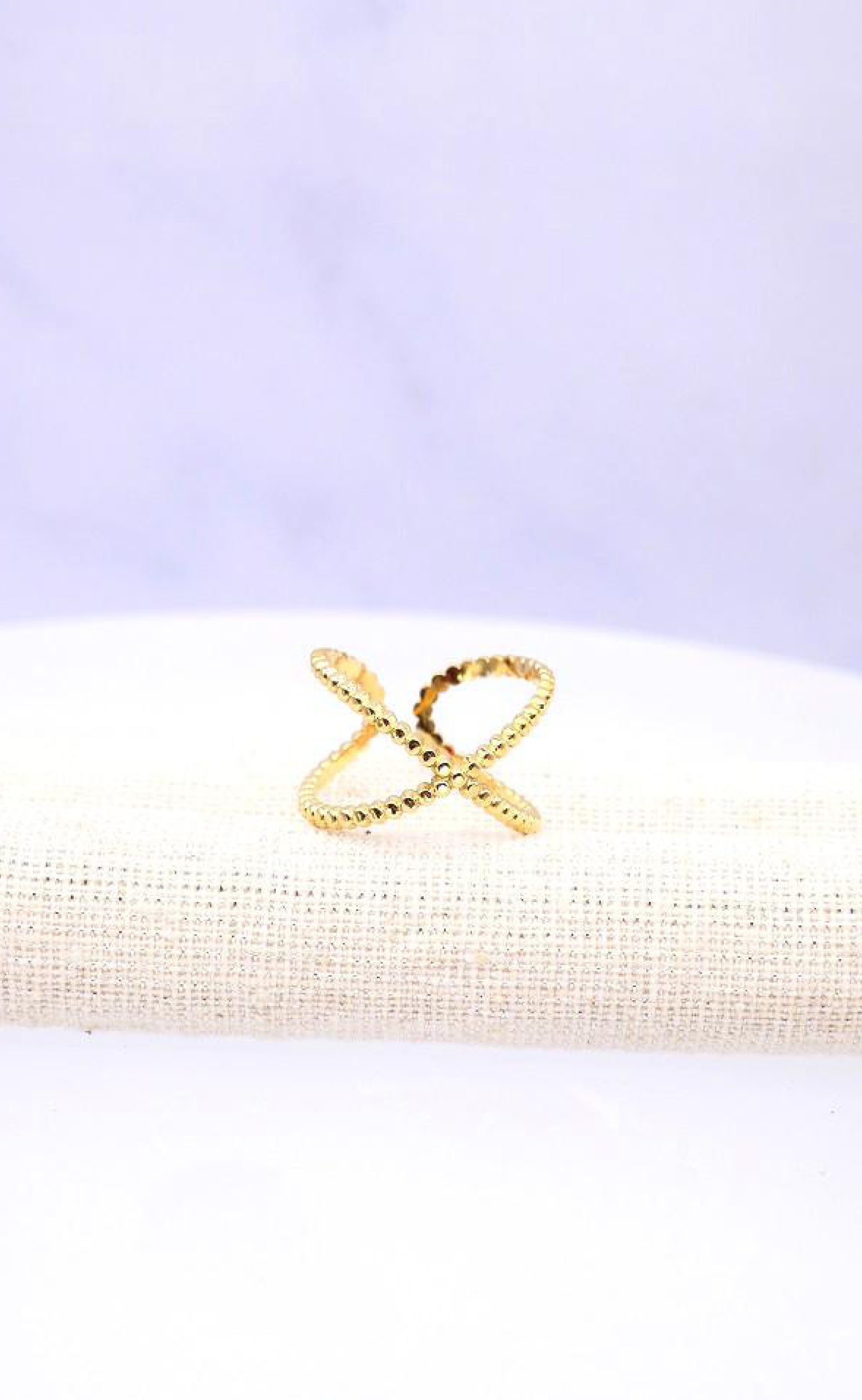 Smykkeli Copenhagen Ring - Larisa - Gold