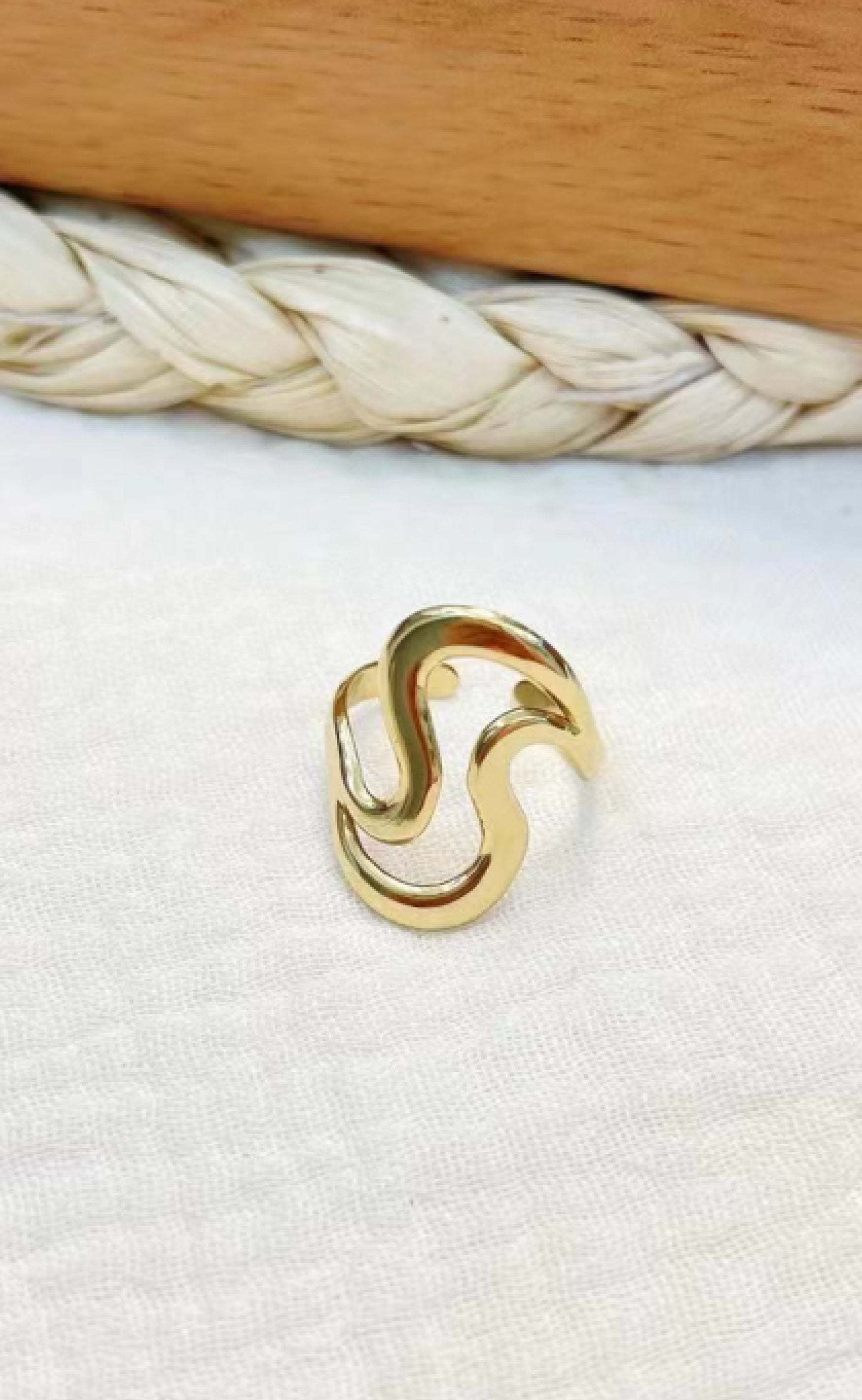 Smykkeli Copenhagen Ring - Madrid - Gold
