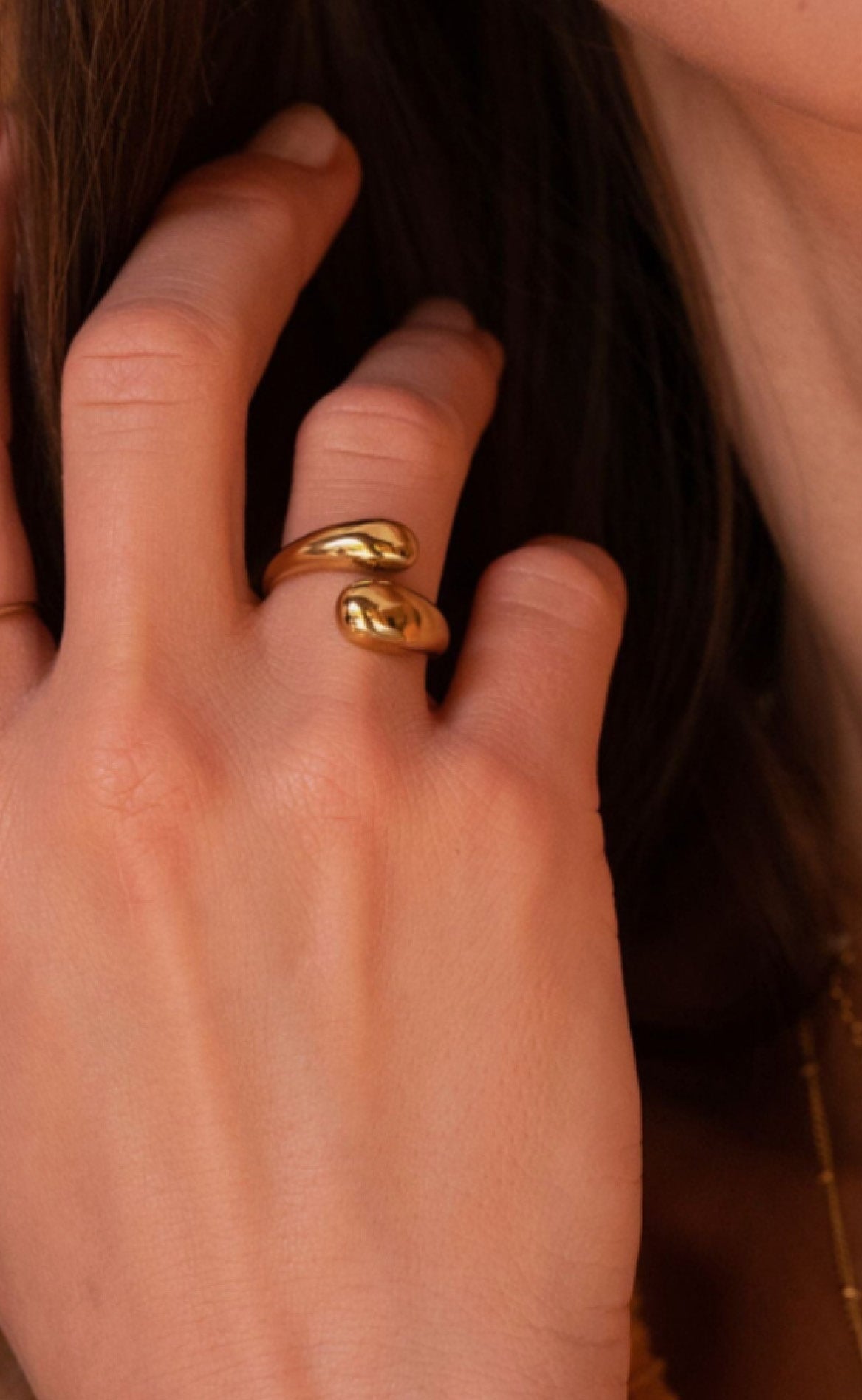 Smykkeli Copenhagen Ring - Nashville - Gold