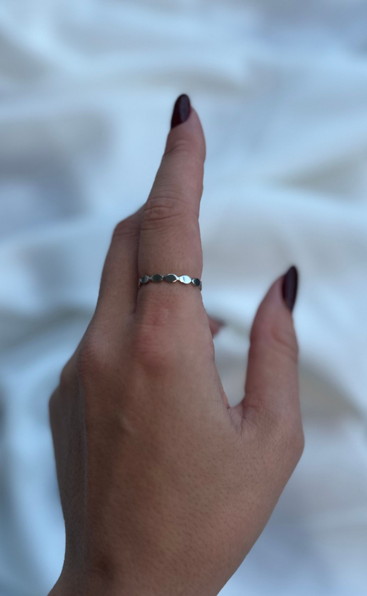 Smykkeli Copenhagen Ring - Oakland - Silver Colour