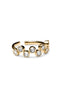 Smykkeli Copenhagen Ring - Safira Stone - Gold Colour