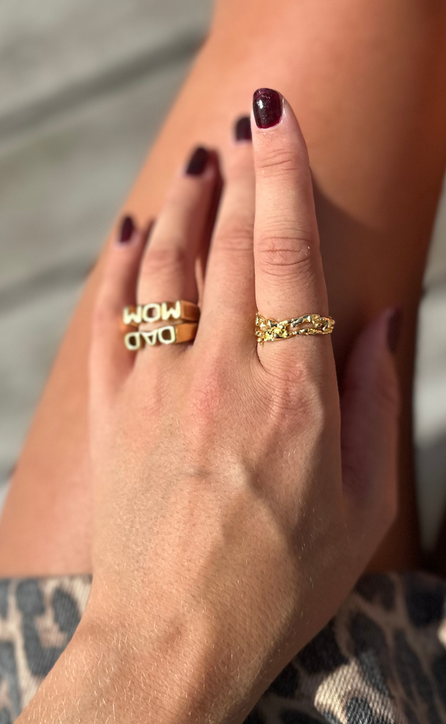 Smykkeli Copenhagen Ring - Sally - Golden