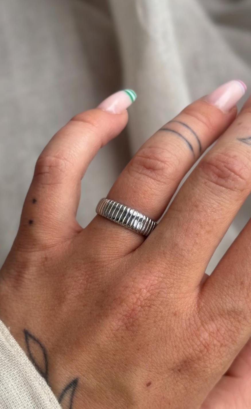 Smykkeli Copenhagen Ring - Silje - Silver Colour