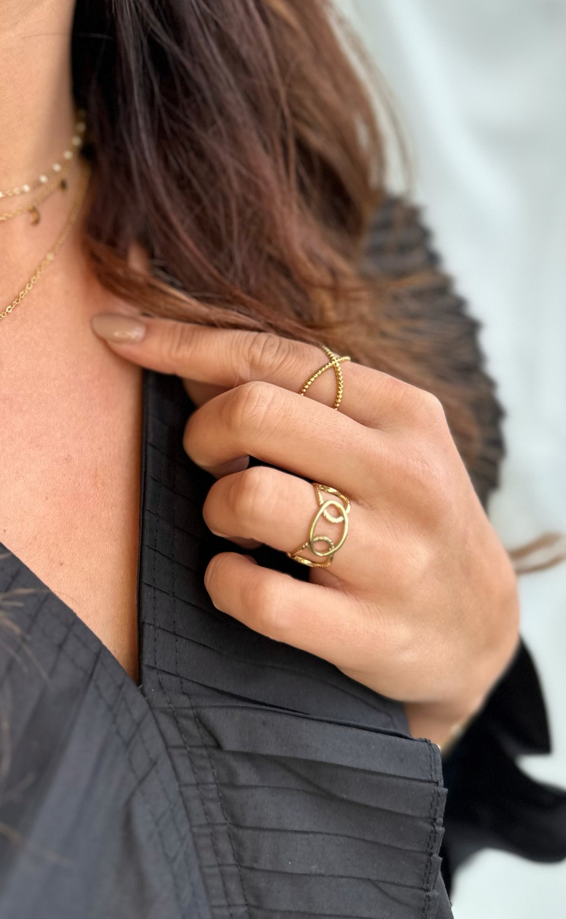 Smykkeli Copenhagen Ring - Svaneke - Gold