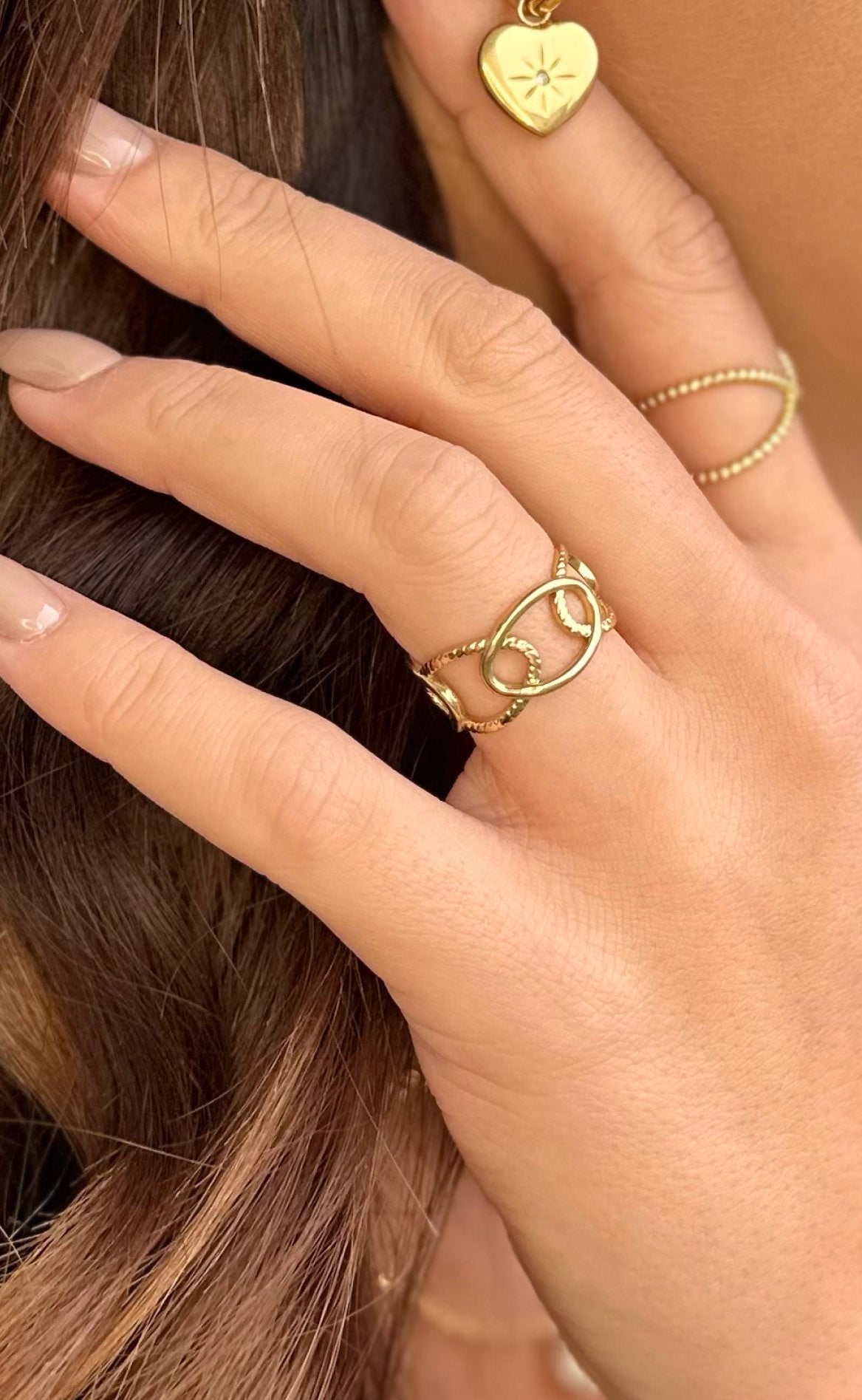 Smykkeli Copenhagen Ring - Svaneke - Gold