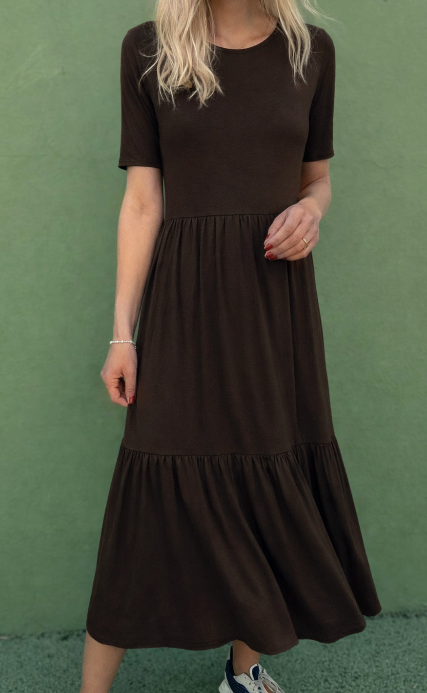Say INA Copenhagen Kjole - Soffi - Dark Brown