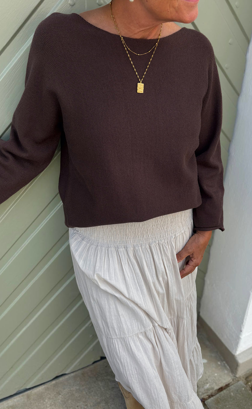 Say INA Copenhagen - Malou Knit - Dark Brown
