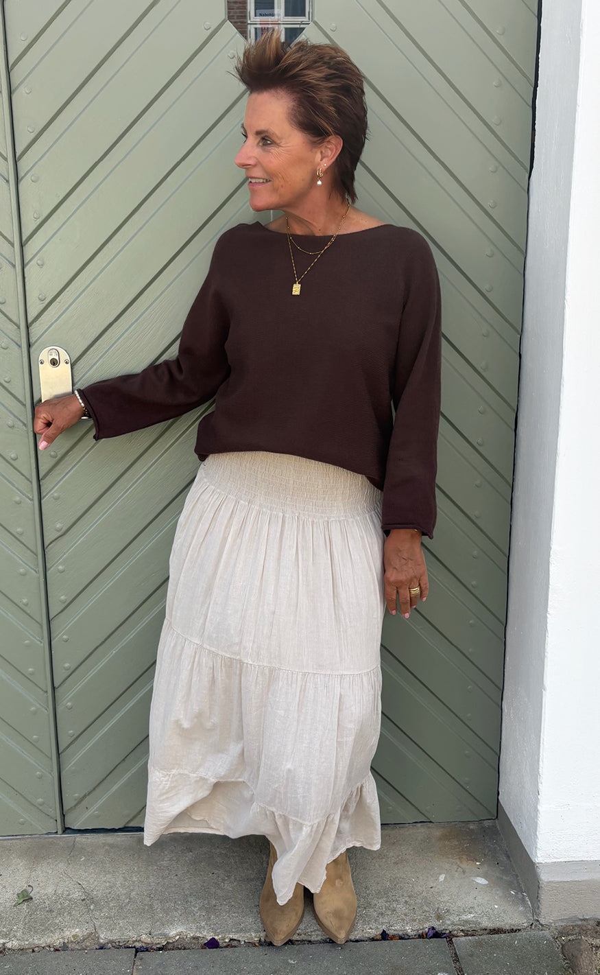Say INA Copenhagen - Malou Knit - Dark Brown