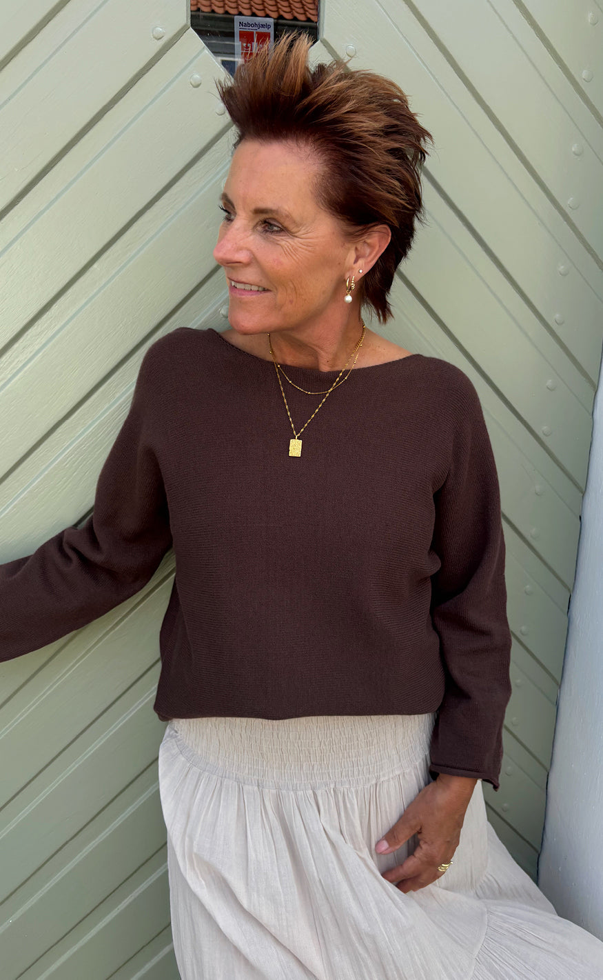 Say INA Copenhagen - Malou Knit - Dark Brown